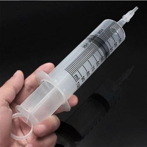 New 100ml/150ml Reusable Big Large Hydroponics Plastic Pet Products Nutrient Sterile Health Measuring Syringe Feeding Tools -1
