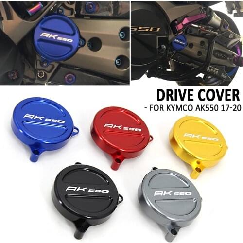 NEW Motorcycle Accessories 2017-2020 CNC Aluminum Alloy Frame Hole Cover Drive Shaft Cover Cap For KYMCO AK550 AK-550 AK 550