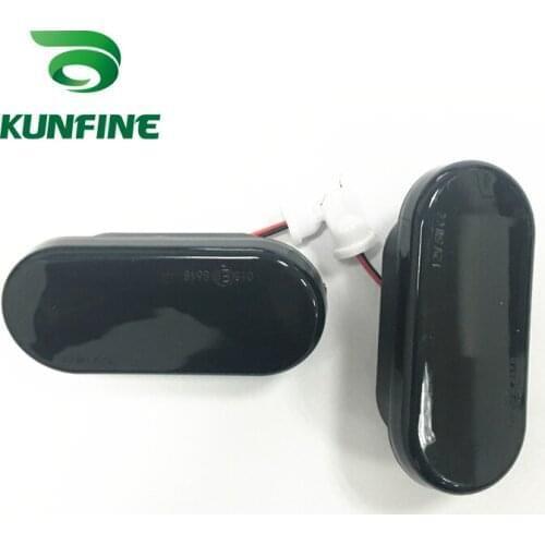 Pair of Led Dynamic Side Marker Turn Signal Light Sequential Blinker Light For VW Golf/Polo/Sharan/Octavia With Somke Cover