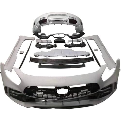 Suitable For Mercedes Benz Amg Gts Gtr Large Surround Front Bar, Side Skirt, Rear Lip, Tail Mouth and Carbon