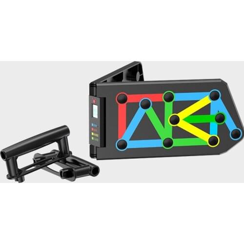 Portable Folding Push-up Board Fitness Equipment Home Chest Muscle Training Exercise Push-up Bracket