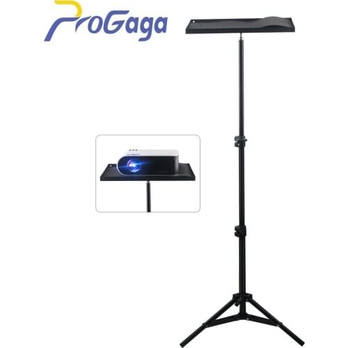 ProGaga Projector Bracket 110cm 160cm Adjustable Photography Tripod Tray Stand Mount for Xiaomi Projector Camera Laptop