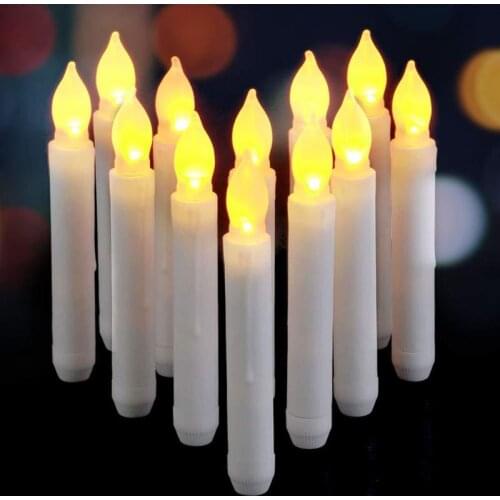1/3PCs Flameless LED Candles Tealight Night Lights Lamp Battery Operated Wedding Birthday Party Christmas Halloween Home Decor