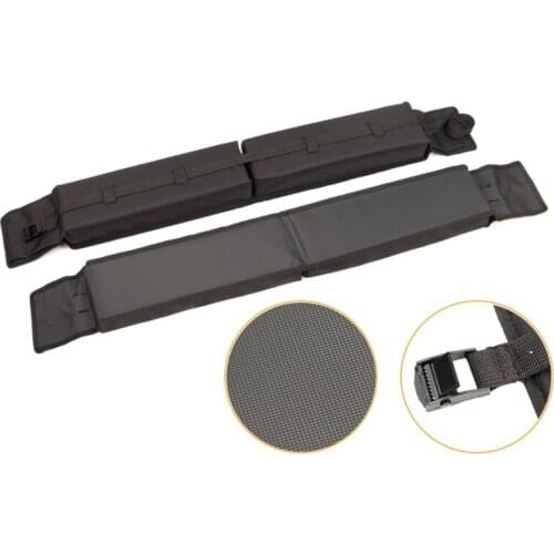 Universal Car Roof Soft Rack Pads Luggage Carrier for Kayak Surfboard Canoe 2pcs F19A