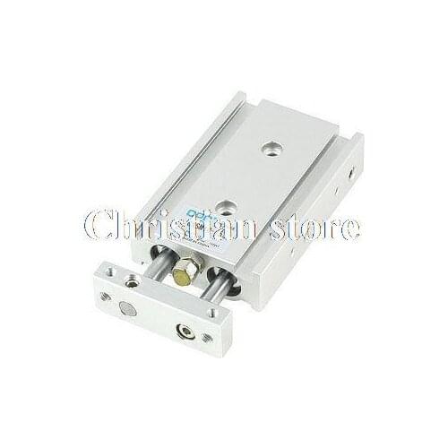 1.0MPa Dual Acting 10mm Bore 15mm Stroke Double Rod Air Cylinder