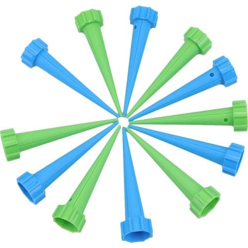 12PCS Self-contained Auto Drip Irrigation Watering System Automatic Watering Spike For Plants Flower Indoor Household