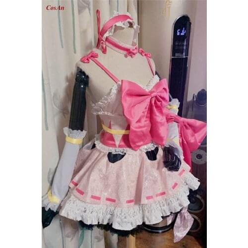 Anime Black Bullet Tina Sprout Cosplay Costume Lovely Slip Dress Ball Activity Party Role Play Clothing High Quality Custom-Make