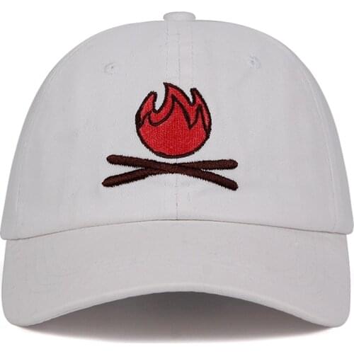 Fire Dad Hat flame Baseball Caps 100% Cotton Primitive human Embroidery Snapback Hats Unisex Holiday Cap dropshipping