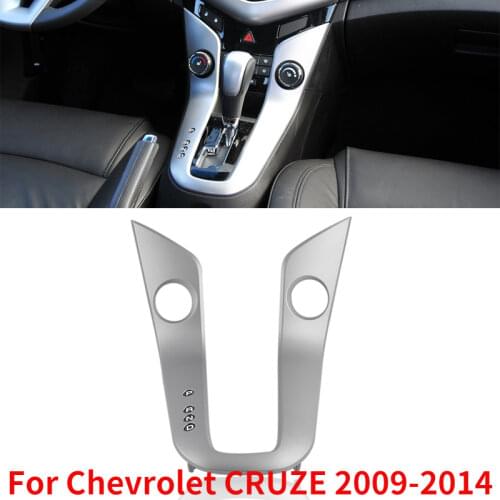 CAPQX For Chevrolet CRUZE 2009-2014 Car styling Shifting Control Panel Gear Shift lever panel cover Shell