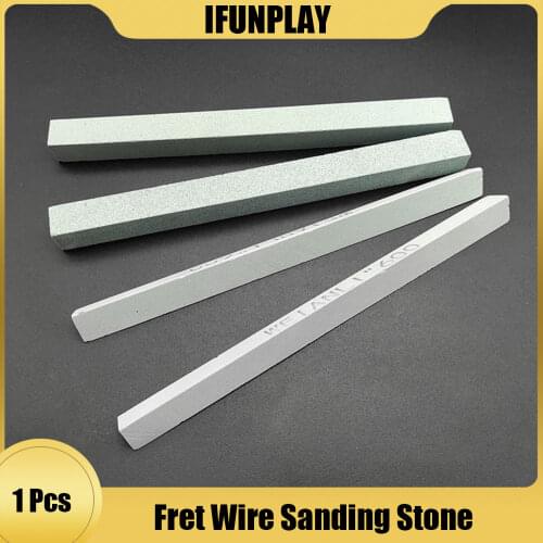 Guitar Fret Sanding Grinding Polish Stone Beam Guitar Bass Fretboard Neck Fret Polish Protect Tool for Guitar Luthier