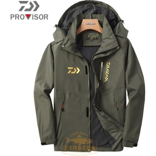 2022 Dawa Jackets Mens Autumn Winter New Outdoor Waterproof Ski Fishing Clothes Single-layer Mountaineering Suit Thin Jacket
