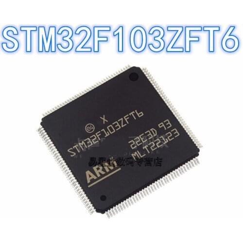1PCS 100% new original authentic STM32F103ZFT6 QFP-144 32F103ZFT6 QFP144 32-bit microcontroller chip