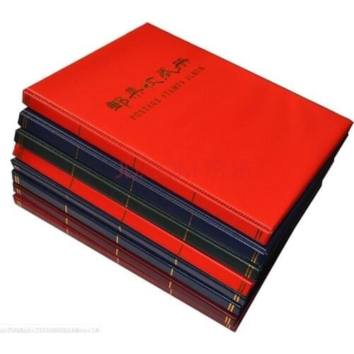 Postage Stamps Album 20 pages 500 units handmade Stamp Collecting Book Collecting 12 inch Free Home Storage & Organization