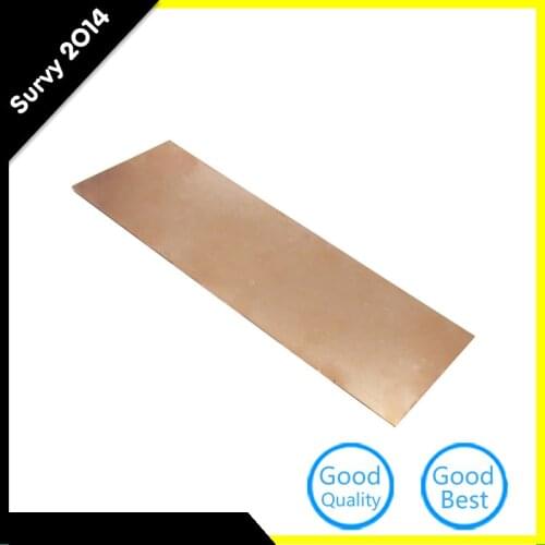 Professional 0.5mm Thickness Copper Sheet 99.9% Pure Cu Metal Plate Foil Panel 0.5mmX300mmX100mm For Industry Supply