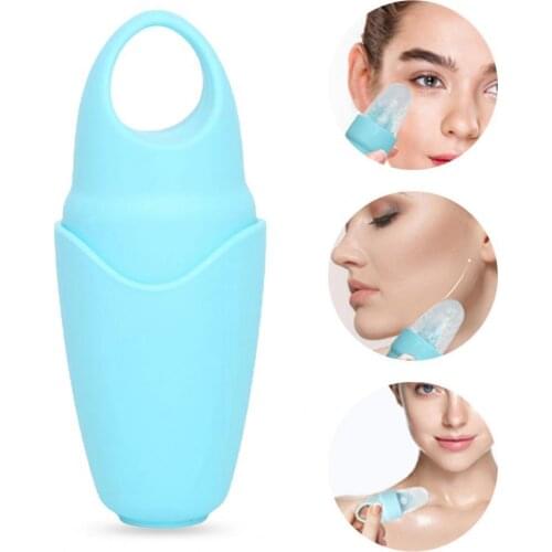 Massage Rolling Ice Deepen Contours Repairs Skin Silicone Ice Roller Ball Globe for Daily Care
