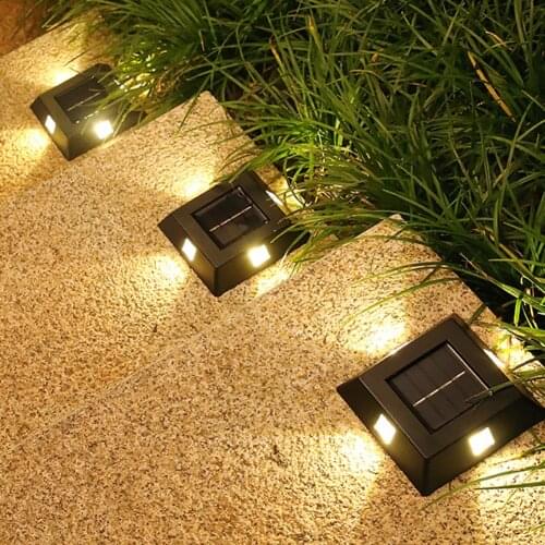 Solar Ground Lights, 1PCS Solar Wall Lights Outdoor Waterproof Solar Street Lighting Solar Buried Lights for Pathway Garden Yard