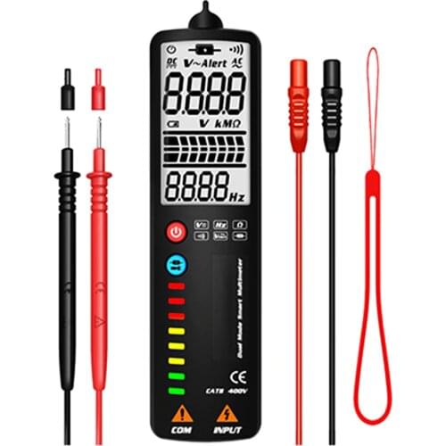 MAXRIENY Dual Mode Intelligent Digital Detection Multimeter Voltage Detector Professional Voltage Resistance Frequency Meter