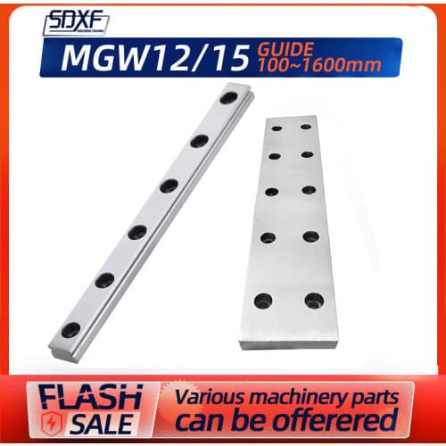 1/2 PCS Domestic miniature small linear guide, miniature guide, MGW12/15 length is 150mm-1150mm
