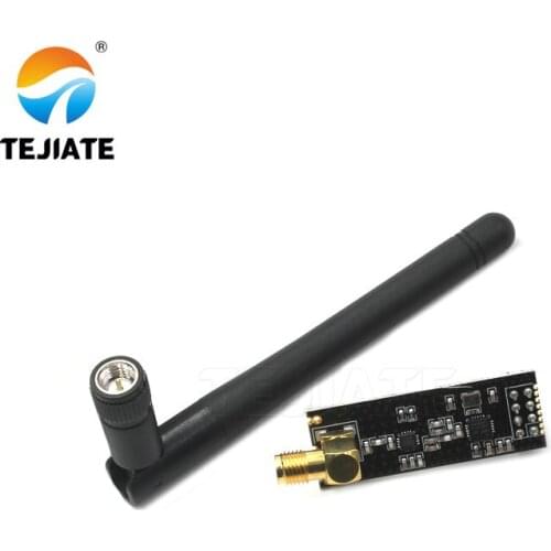1PCS NRF24L01+PA+LNA Wireless Module 1100M L0ong-distance Transmission With Antenna
