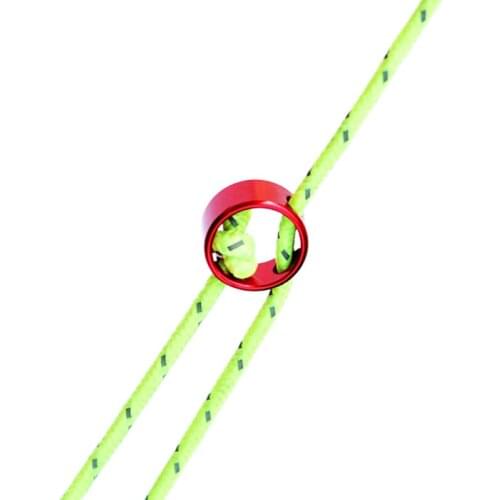 10pcs Tent Rope Ring Round Regulating Buckle Camping Cord Adjustable Tent Wind Rope Buckle Length Fixing Ring Tent Accessory