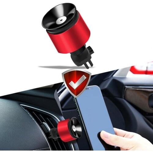 2 In 1 Universal Stable Suction Cup Magnet Phone Holder Air Outlet Car Phone Mount Phone Accessories