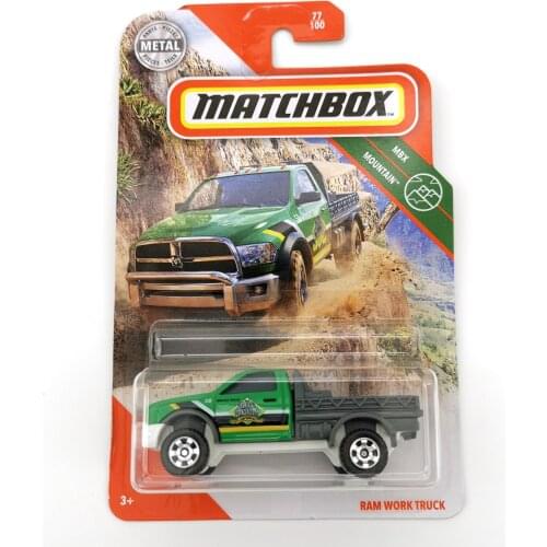 2020 Matchbox Car 1:64 Sports car RAM WORK TRUCK Metal Material Body Race Car Collection Alloy Car Gift