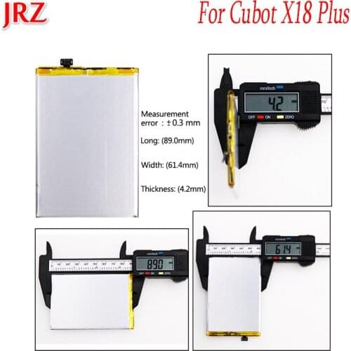 4000mAh For Cubot X18 Plus battery Mobile Phone Replacement Batteria Cubot X18 Plus + Tools