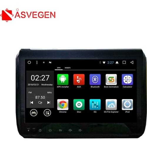 Asvegen Touch Screen Android 7.1 Quad Core Car Auto WIFI Radio Multimedia Vedio Player GPS Navigation For Peugeot 2008 2015