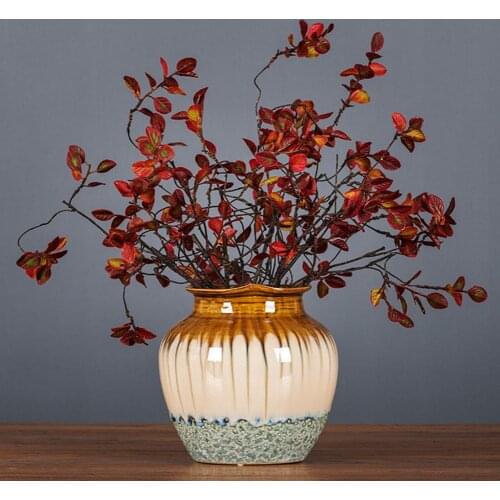 5Pcs Simulation False Wildberry Table Arrangement DIY Accessories Home Decor Wildberry Leaf Simulation Plants artificial decor