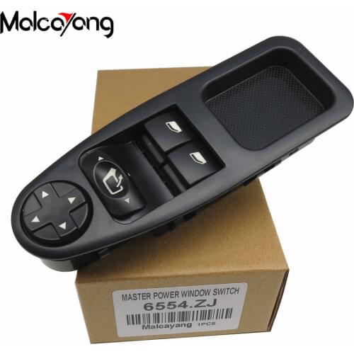Power Window Switch Control Button For Fiat Scudo Citroen Jumpy Dispatch Peugeot Expert 2007-2016