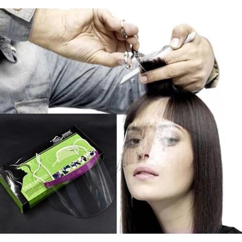 Hairspray Face Shield Barber Hair Salon Hairdressing Haircut Face Eyes Protector Cover For Salon Styling Tools