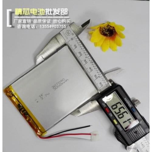 The tablet computer lithium battery 3.7V cube U25GT 357090 S18 three "Lixin polymer cable line Rechargeable Li-ion Cell