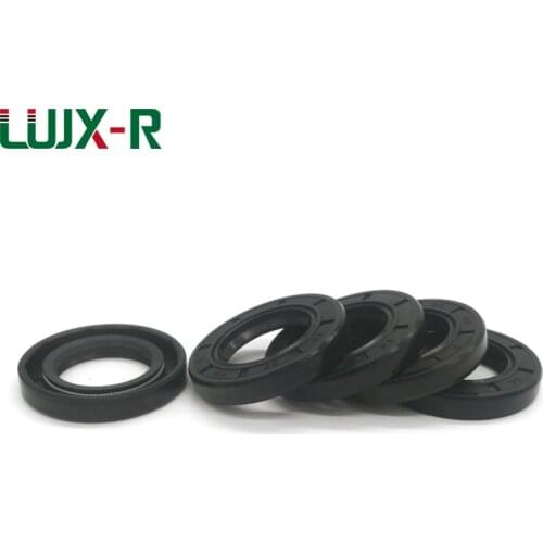 LUJX-R 5pcs TC Rubber Gasket Skeleton Oil Seal With Spring Steel NBR Shaft Ring 25x45x5/25x45x7/25x45x8-25x62x10/25x62x12mm
