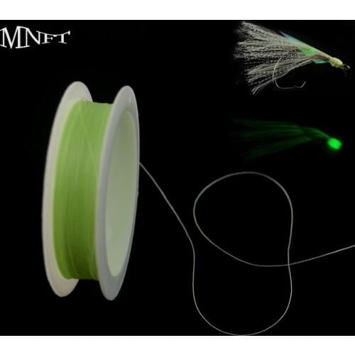 MNFT 1PCS 100yards Luminous Fly Fishing Line Lashing Krystal Flash For Fly Tying Jig Or Lure Making