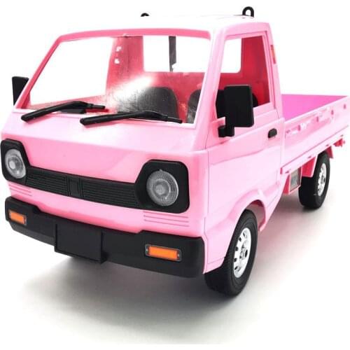 Wpl D12 Rc Truck 1:10 2wd Simulation Truck Brushed Climbing Led Light On-road Electric Hobby Car Toy For Boys Kids