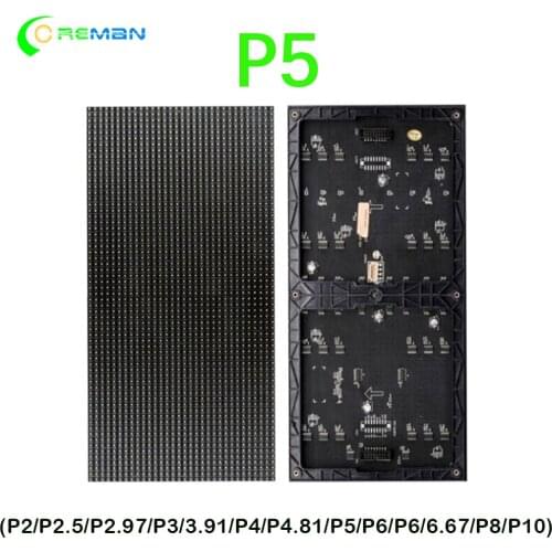 P5 Indoor LED Video Panel 64x32 dots Full Color 64x32 matrix LED sign RGB P4 led module