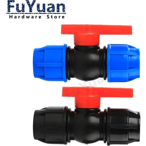 1PCS 20/25/32/40/50/63mm Plastic Water Pipe Quick Valve Connector PP Tube Ball Valves Accessories Fittings wrench