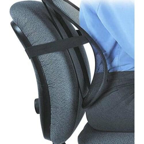 2021 New Arrival Universal Office Chair Lumbar Back Support Spine Posture Correction Back Pillow Car Cushion For Car Truck Seat