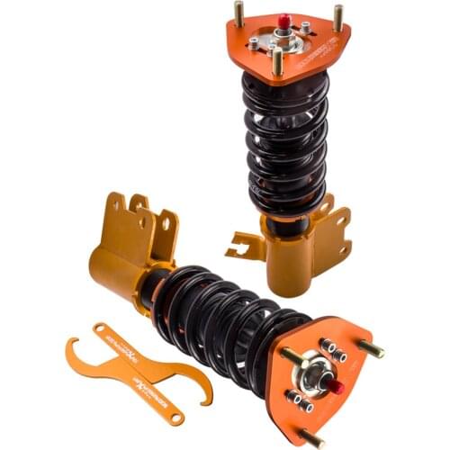 24-Way Adjustable Front Coilovers Shock Absober For NISSAN S13 Silvia 200SX 89-1994 Coil Sturts