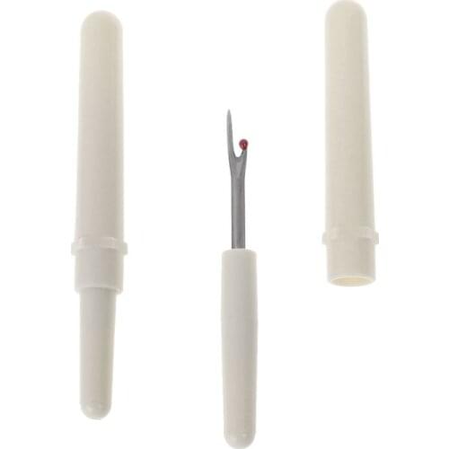 2pcs Sharp Seam Ripper Cross Stitch Unpicker Sewing Craft Tool Plastic Handle Thread Cutter