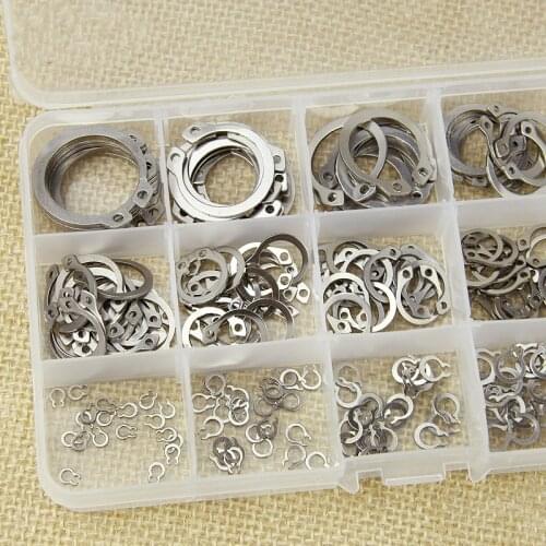 304 stainless steel shaft with circlip ring spring ring clasp set Phi Phi 25 wild card 3