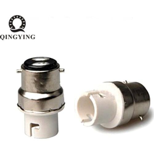 10pcs B22-B15 Lamp Holder Converter Bayonet Socket B22 to B15 Lamps Holder Adapter Light Bulb Plug Extender Free Shipping