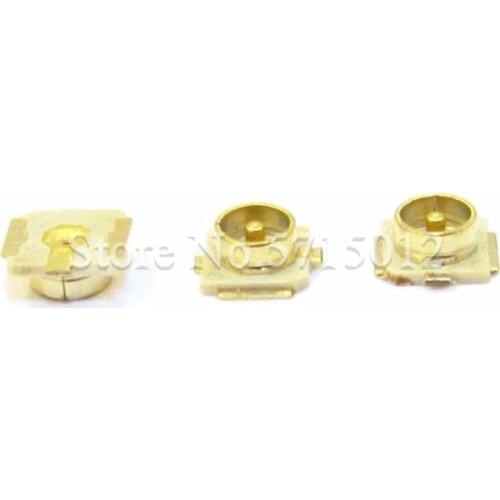 10pcs U.FL Socket IPEX/IPX Plug Interface RF Coaxial Cable Connector Paster Antenna Pedestal Terminal Adaptor