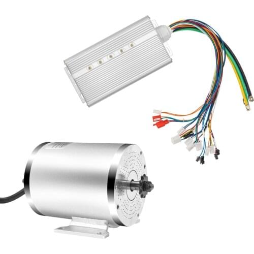 72V 3000W BLDC Brushless Motor With 24 Mosfet 50A Controller Electric Bike Conversion Kit For Scooter Motorcyc Set