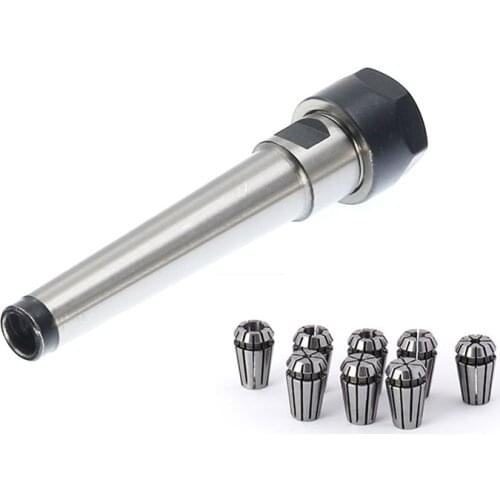 1set #1 MS MTB1 MT1 ER11 MT1 ER11 ER16 ER20+6pcs collet MORSE tapper cone collet chuck toolholder lather cutter CNC milling