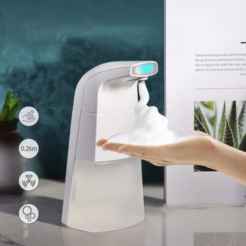 Bathroom Dispenser 250ml Waterproof Foam Smart Liquid Dispenser Automatic Soap Dispenser Sensor Touchless Hand Washer Pump Home