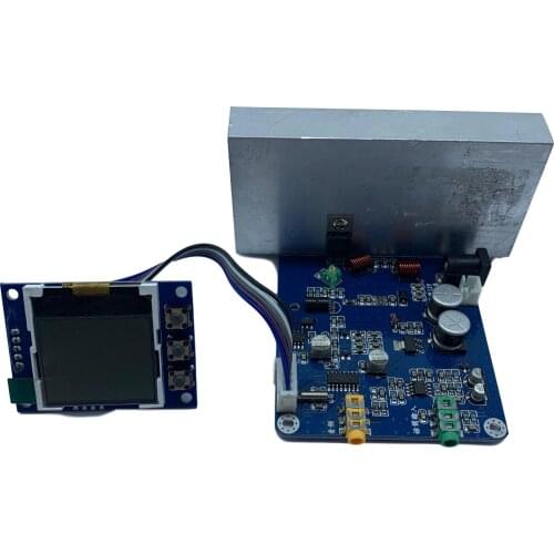 15W FM Transmitter Radio Station PLL Stereo Digital frequency DIY KITS 76m-108 MHz Receiver antenna+ lcd Digital Display