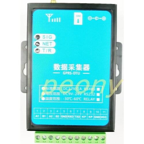 GPRS DTU GSM wireless data transfer module RS232/485 serial port to GPRS