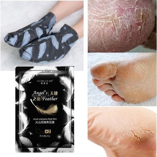 Volcanic Mud Foot Mask Exfoliating Calluses Moisturizing Nourishing Whitening Anti-Aging Anti-drying Unisex Foot Skin Care 40g