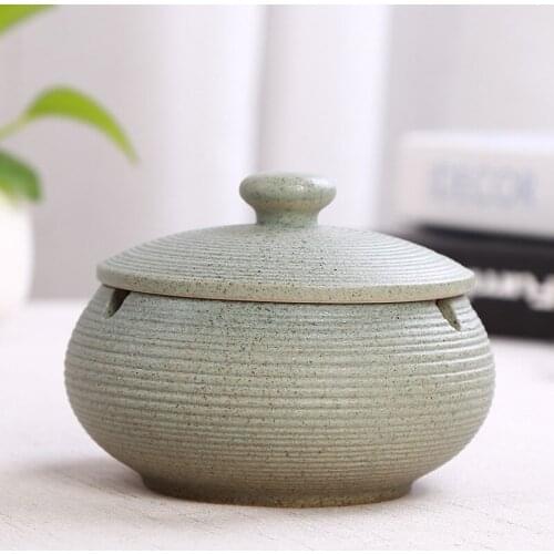 Fashion ceramic glass ashtray hotel home living room office room KTV ashtray 3